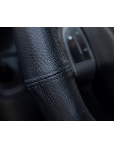 Natural Leather Steering Wheel Cover Carpassion...