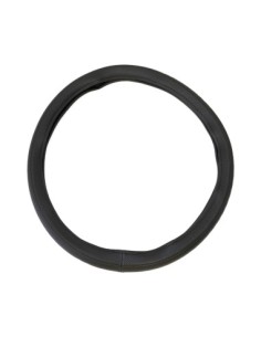 Husa Volan Din Piele Ecologica Perforata Negru 44-48 cm
