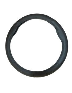 Eco Leather Steering Wheel Cover Black 37-39 cm