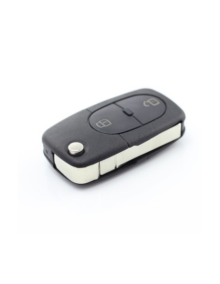 Carcasa cheie tip briceag cu 2 butoane pentru Audi , baterie 1616