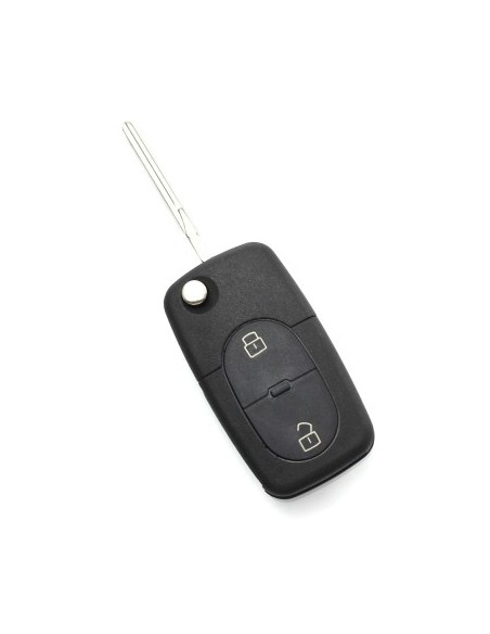 Folding Key Case, 2 Buttons for Audi