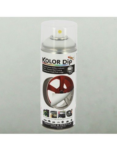 Mat White Rubber Paint Spray Kolor Dip, 400ml