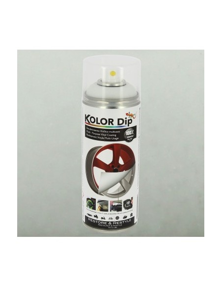 Mat White Rubber Paint Spray Kolor Dip, 400ml