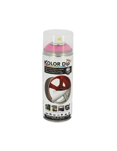 Kolor Dip Rubber Paint Spray Pink 400ml