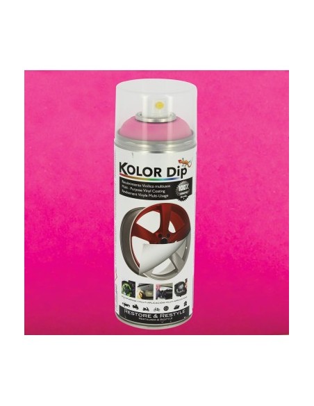 Kolor Dip Rubber Paint Spray Pink 400ml
