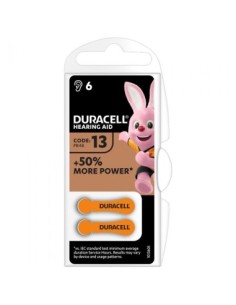 Duracell batteries for hearing aid HA ZA13 6 pcs