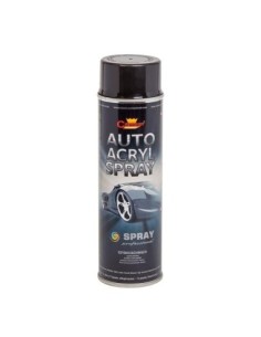 Professional Acrylic Spray Paint Gloss Black, Champion...
