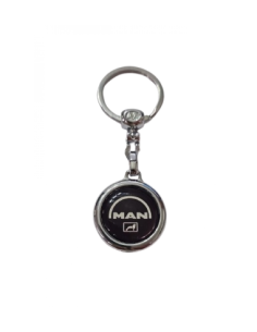Dedicated Keychain Man Black