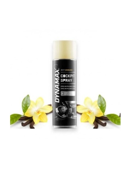 Dynamax Cockpit Spray Cleaning Solution, Vanilla, 500ml