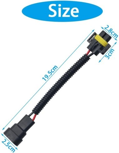 Adapter cable / conversion from HB4 to H11