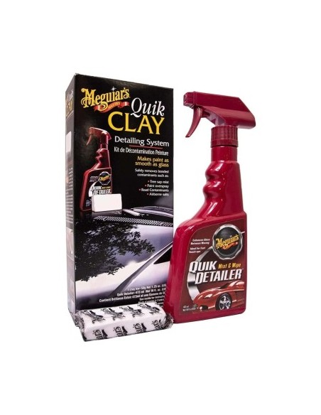 Meguiar's Quik Clay Kit Paint Decontamination Set