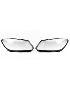 Set of 2 headlight glasses compatible with Volkswagen...