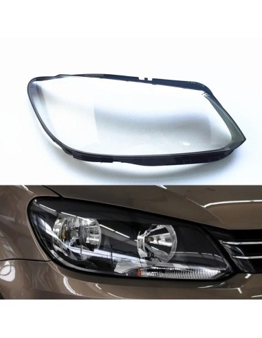 Set of 2 headlight glasses compatible with...
