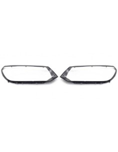 Set of 2 Headlight Glasses Compatible with Volkswagen...