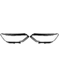 Set of 2 headlight glasses compatible with Volkswagen...