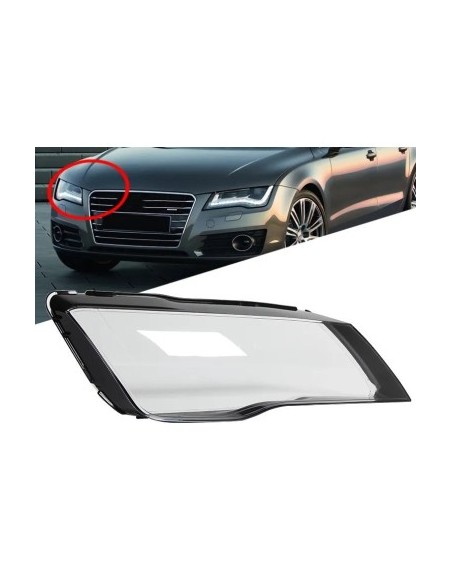 Set of 2 headlight bottles for Audi A7 C7 Non Facelift (2010 - 2014)
