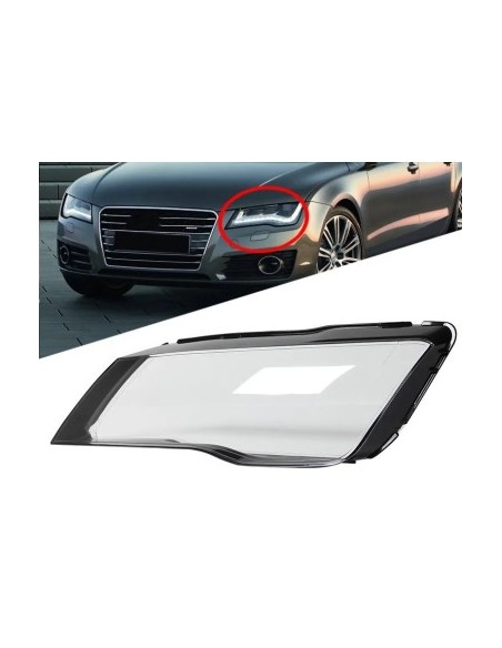 Set of 2 headlight bottles for Audi A7 C7 Non Facelift (2010 - 2014)