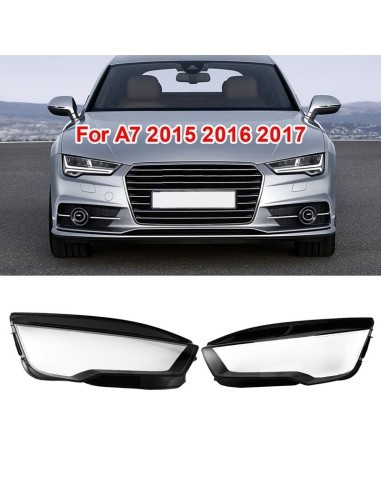 Set of 2 headlight bottles for Audi A7 C7...