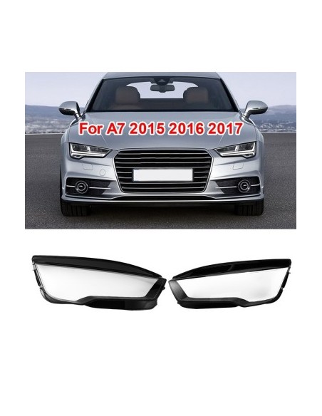 Set of 2 headlight bottles for Audi A7 C7 Facelift (2014 - 2018)