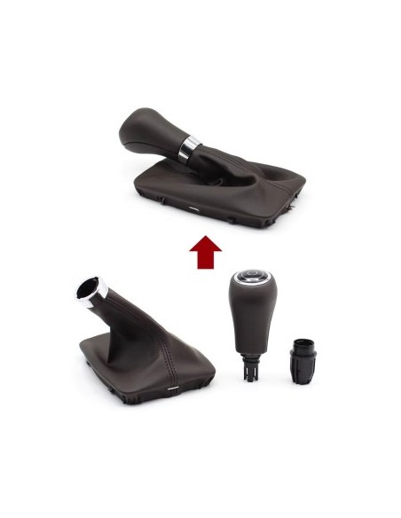 Gear Shift Knob Cover for Mercedes-Benz Class C W204, E W212, GLK X204 Automatic Transmission
