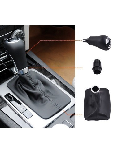 Gear Shift Knob Cover for Mercedes-Benz Class C...