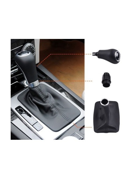 Gear Shift Knob Cover for Mercedes-Benz Class C W204, E W212, GLK X204 Automatic Transmission