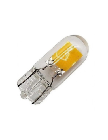 Vízálló T10 (W5W) COB autós LED, canbus nélkül...