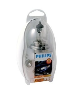 Car Spare Bulb Set H4 Philips Easykit 12v