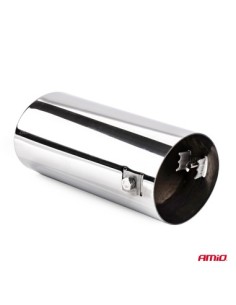 Stainless steel exhaust tip ornament 42-67mm, Length 155mm 2
