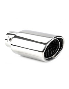 Inox kipufogó dísz, 30-50mm, Hossz 180mm