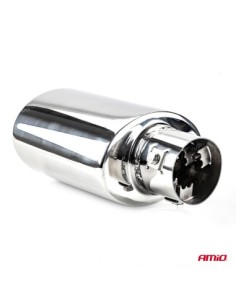 Inox kipufogó dísz, 30-50mm, Hossz 180mm 2