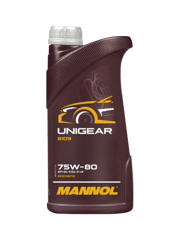 Λάδι κιβωτίου ταχυτήτων MANNOL UNIGEAR 75W80, 1L