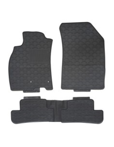 Rubber floor mat set for Renault Megane III (2008-2015)