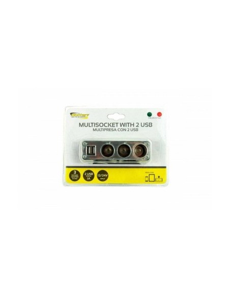 Triple socket for 12V lighter Bottari
