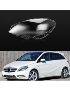 Left headlight glass for Mercedes B-Class W246 without... 2
