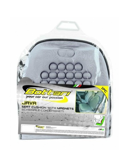 Universal Chair Cover with Magnets for Massage "JAVA" Gray Bottari