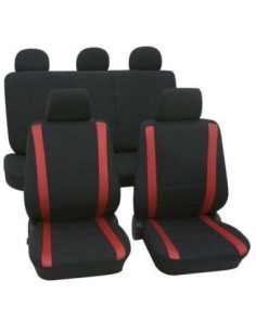 Universal Seat Covers Set Samoa Petex Black-Red