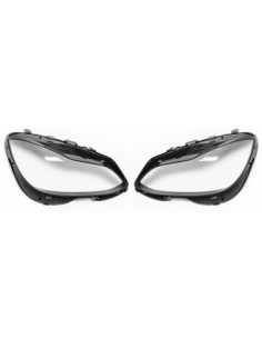 Set of 2 Headlight Glasses for Mercedes E-Class W212...