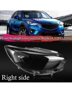 Right headlight glass for Mazda CX-5 Generation 1 without... 2