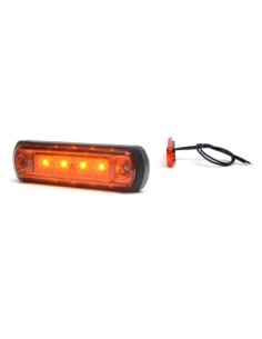 Лампа Габарит Led 1338 W189 12V-24V Позиция Оранжево Was 2