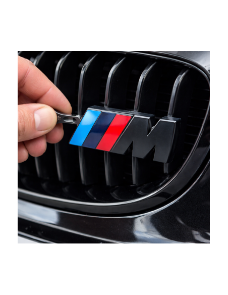 Emblema M3 (M///) for Front Grille, Matte Black