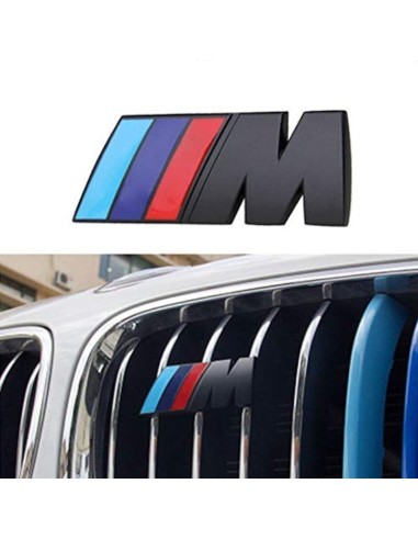 Emblema M3 (M///) for Front Grille, Matte Black