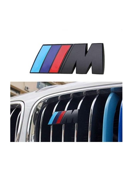 Emblema M3 (M///) for Front Grille, Matte Black