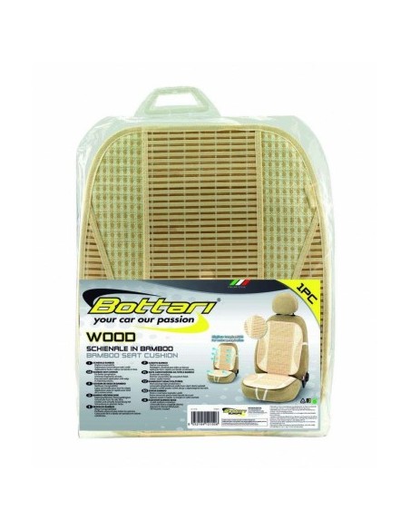 Universal Bamboo Chair Cover "WOOD" Beige Bottari
