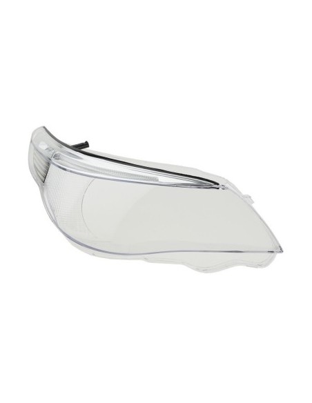 Right headlight glass for BMW Series 5 E60/E61 xenon headlight without adaptive (2004-2007)
