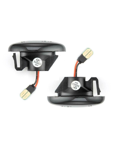 Set of 2 Smoke LED Wing Indicators for Mercedes...