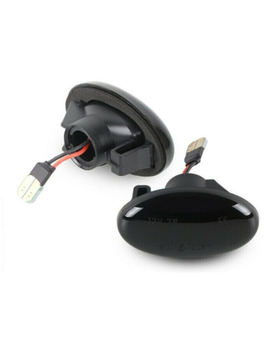 Set of 2 Smoke LED Wing Indicators for Mercedes...