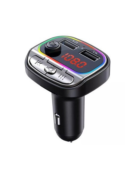 FM Modulator 12-24V Bluetooth 5.0 with Fast Charge Car Charger Function - C21