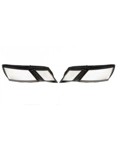Set of 2 Headlight Bottles for Skoda Octavia 3 Facelift...