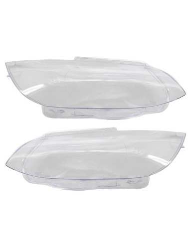 Set of 2 Headlight Glasses for BMW Series 3...